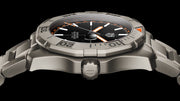 Tag Heuer Aquaracer Bamford Automatic Black Dial Grey Steel Strap Watch for Men - WAY208F.BF0638