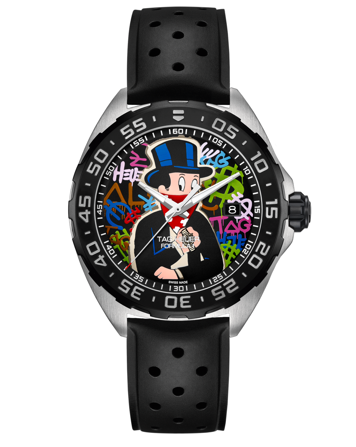Tag Heuer Formula 1 Alec Monopoly Black Dial Watch for Men - WAZ1117.F Tag Heuer Formula 1 Alec Monopoly Black Dial Watch for Men - WAZ1117.F