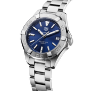 Tag Heuer Aquaracer Quartz Blue Dial Silver Steel Strap Watch for Women - WBD1312.BA0740