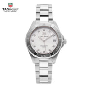 Tag Heuer Aquaracer White Mother of Pearl Dial Watch for Women - WBD1314.BA0740