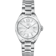Tag Heuer Formula 1 Quartz Mother of Pearl White Dial Silver Steel Strap Watch for Women - WBJ1418.BA0664