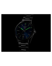 Tag Heuer Carrera Date Blue Dial Silver Steel Strap Watch for Men - WBN2112.BA0639