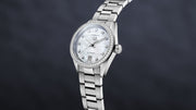 Tag Heuer Carrera Date Diamonds Mother of Pearl Dial Silver Steel Strap Watch for Women - WBN2414.BA0621