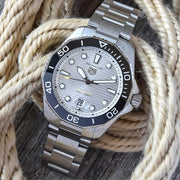 Tag Heuer Aquaracer Professional 300 Automatic Silver Dial Silver Steel Strap Watch for Men - WBP201C.BA0632