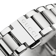 Gucci G Chrono Chronograph Silver Dial Silver Steel Strap Watch For Men - YA101201