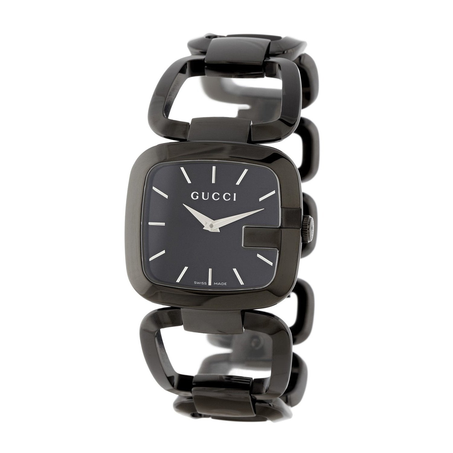 Gucci G Gucci 125 G Series Bracelet Black Dial Watch For Women - YA125