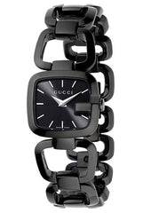 Gucci G Ladies Quartz 125 G Series Black Dial Bracelet Watch For