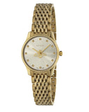 Gucci G Timeless Mother of Pearl Dial Gold Steel Strap Watch For Women - YA1265021