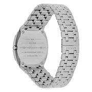 Gucci 25H Quartz Silver Dial Silver Steel Strap Watch For Women - YA163402