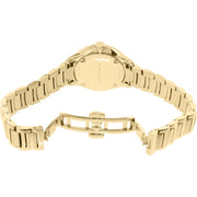 Burberry The Classic Champagne Gold Dial Gold Steel Strap Watch for Women - BU10109