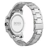 Hugo Boss Rafale Competitive Sport Chronograph Silver Dial Silver Steel Strap Watch for Men - 1513511