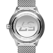 Breitling Superocean Heritage '57 Black Dial Silver Mesh Bracelet Watch for Men - A10370121B1A1