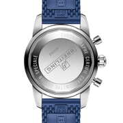 Breitling Superocean Heritage Chronograph 44 Blue Dial Blue Mesh Bracelet Watch for Men - A13313161C1S1
