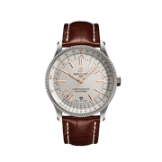 Breitling Navitimer Automatic 41mm Brown Leather Strap Mens Watch - A17326211G1P1