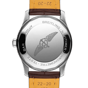 Breitling Navitimer Automatic 41 White Dial Brown Leather Strap Watch for Men - A17326211G1P2