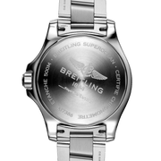Breitling Superocean 42mm White Dial Silver Steel Strap Watch for Men - A17366D81A1A1