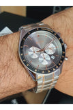 Hugo Boss Trophy Chronograph Grey Dial Two Tone Steel Strap Watch for Men - 1513634