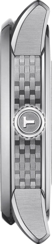 Tissot Luxury Powermatic 80 Silver Dial Silver Steel Strap Watch For Men - T086.407.11.037.00