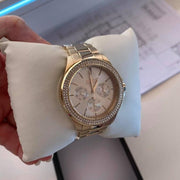 Hugo Boss Premiere Rose Gold Dial Rose Gold Steel Strap Watch for Women - 1502443