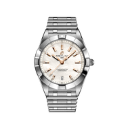 Breitling Chronomat 32 Mother of Pearl Dial Silver Steel Strap Watch for Women - A77310101A4A1