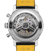 Breitling Navitimer B01 Chronograph 43 Brown Dial Black Leather Strap Watch for Men - AB0138241K1P1