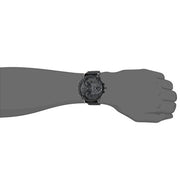 Diesel Mr Daddy 2.0 Chronograph Black Dial Black Steel Strap Watch For Men - DZ7396