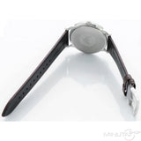 Emporio Armani Herren White Dial Brown Leather Strap Watch For Men - AR11103