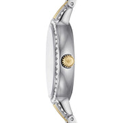 Emporio Armani Cleo Blue Dial Two Tone Steel Strap Watch for Women - AR11576