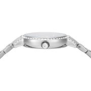 Emporio Armani Cleo Sunray Blue Dial Silver Steel Strap Watch for Women - AR11585