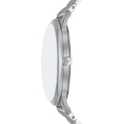 Emporio Armani Minimalist Silver Dial Silver Steel Strap Watch for Men - AR11599