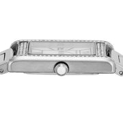 Emporio Armani Empire Mother of Pearl Dial Silver Steel Strap Watch For Women - AR11625