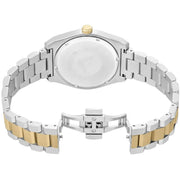 Emporio Armani Antonio Black Dial Two Tone Steel Strap Watch for Men - AR11715