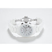 Emporio Armani Chronograph Ceramic White Dial Watch For Women - AR1403