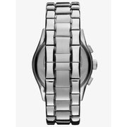 Emporio Armani Classic Blue Dial Silver Steel Strap Watch For Men - AR1635