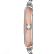 Emporio Armani Retro Mother of Pearl Dial Silver Mesh Bracelet Watch For Women - AR2067
