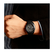 Emporio Armani Sportivo Chronograph Black Dial Black Stainless Steel Watch For Men - AR5889