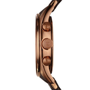 Emporio Armani Sport Chronograph Brown Dial Brown Steel Watch For Men - AR5890