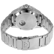 Emporio Armani Sea Explorer Meccanico Automatic Green Dial Silver Steel Strap Watch For Men - AR60061