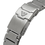 Emporio Armani Sea Explorer Meccanico Automatic Green Dial Silver Steel Strap Watch For Men - AR60061