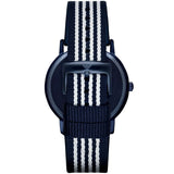 Emporio Armani Kappa White Dial Two Tone NATO Strap Watch For Men - AR80005