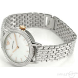 Emporio Armani Interchangeable Mother of Pearl Dial Silver Steel Strap Watch For Women - AR80020