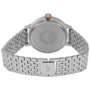 Emporio Armani Interchangeable Mother of Pearl Dial Silver Steel Strap Watch For Women - AR80020