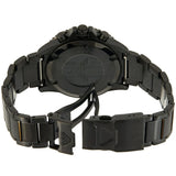 Emporio Armani Diver Chronograph Black Dial Black Steel Strap Watch For Men - AR80050