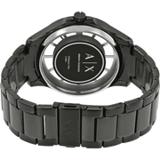 Armani Exchange Hampton Chronograph Grey Dial Grey Steel Strap Watch For Men - AX2188