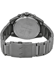 Armani Exchange Drexler Chronograph Grey Dial Grey Steel Strap Watch For Men - AX2603