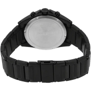 Armani Exchange Drexler Chronograph Black Dial Black Steel Strap Watch For Men - AX2639