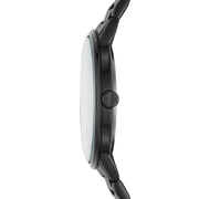 Armani Exchange Cayde Analog Black Dial Black Steel Strap Watch For Men - AX2701