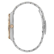 Guess Connoisseur Quartz Blue Dial Two Tone Steel Strap Watch For Men - GW0265G12