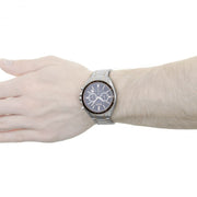 Hugo Boss Driver Sport Chronograph Grey Dial Two Tone Steel Strap Watch for Men - 1513094
