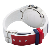Tommy Hilfiger White Dial White Rubber Strap Watch for Women - 1781271